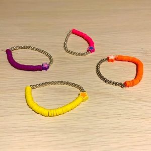 Half and Half Star Bracelets